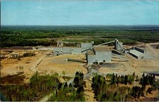 Eveleth MN postcard EVELETH TACONITE CO. INDUSTRIAL PLANT FORBES j/17 BB1812