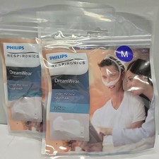 2 Philips Respironics DreamWear MEDIUM Under Nose Cushion 1116741 SEALED
