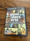 Sony Playstation 2 PS2 Grand Theft Auto San Andreas Game