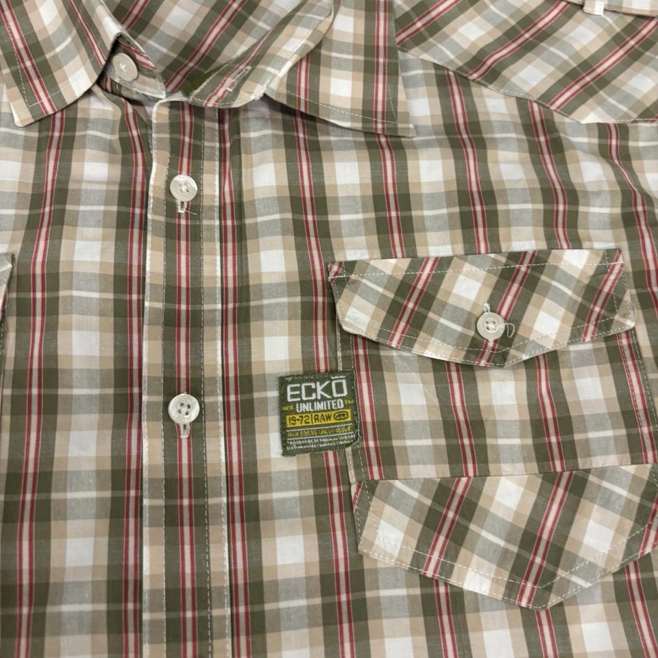 Y2K Ecko button up shirt Size:3XL  - Image 4 of 4