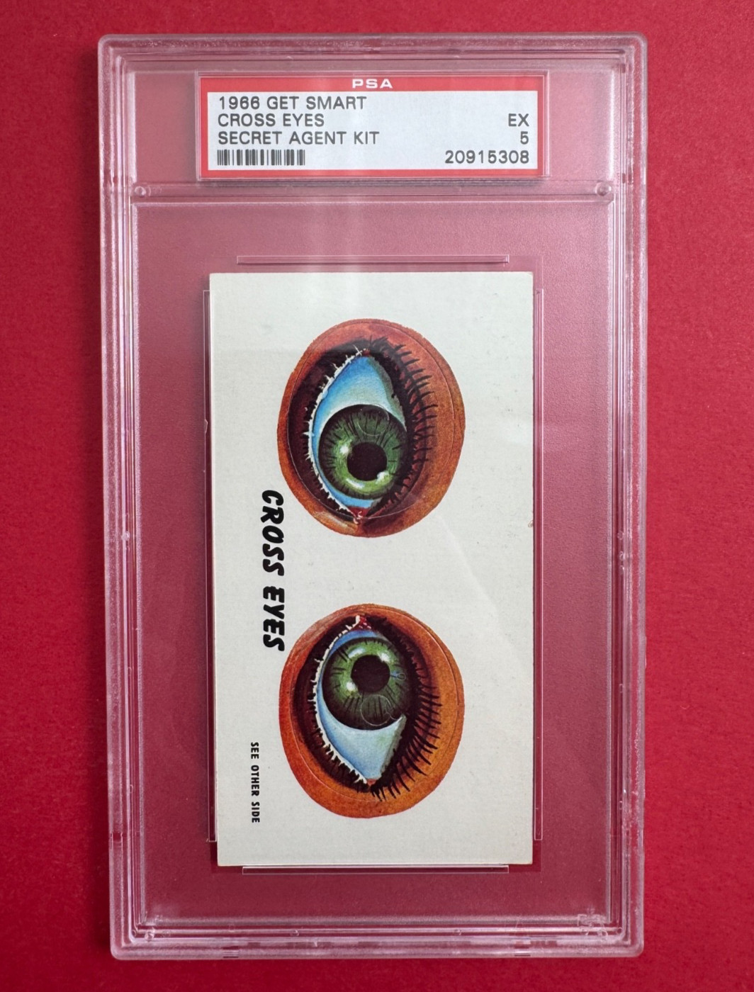 1966 Topps Get Smart Secret Agent Kit - Cross Eyes PSA 5