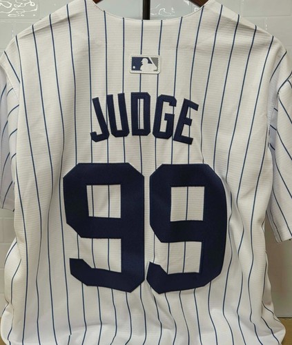 NY Yankees Aaron Judge White Home Jersey 🧑‍⚖️⚾