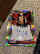2026 Topps Chrome WWE JD McDonagh Red Brand Autographs Refractor Auto #RBA-JDM