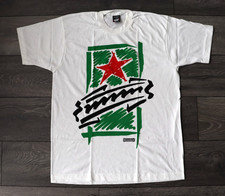 VINTAGE 90's HEINEKEN X SCREEN STARS T-SHIRT AUTHENTIC RETRO BEER COMPANY MEN XL