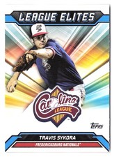 2025 Topps Pro Debut - Travis Sykora #LE-20 League Elites Rookie
