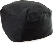 Black Chef Hat Kitchen Supply - Elastic Back