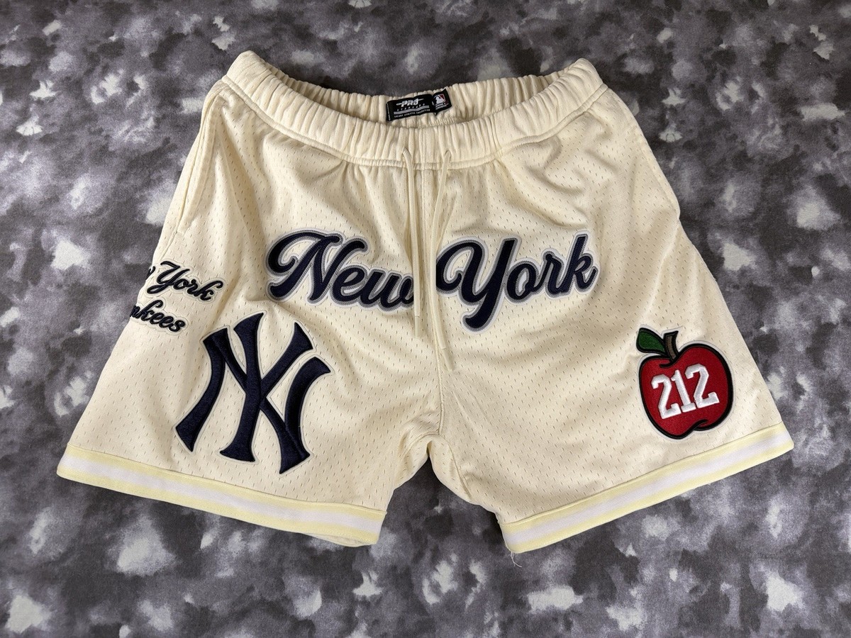 PRO Standard New York Yankees MLB Athletic Shorts Drawstring Pockets - MENS MED