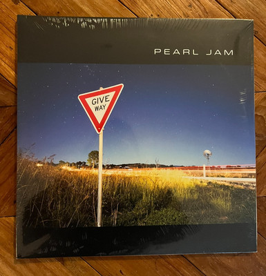 Pearl Jam Yield Give Way Ultra Clear Colored Vinyl Record Ten Club