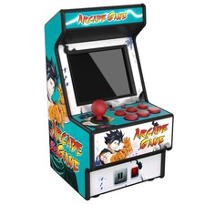 Mini Arcade Machine, Gaming Console, Handheld Game Console with 156 16-Bit Vi...
