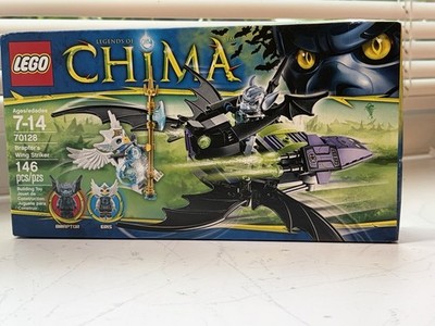 LEGO 70128 LEGENDS OF CHIMA: Braptor's Wing Striker NIB NRFB - box not perfect