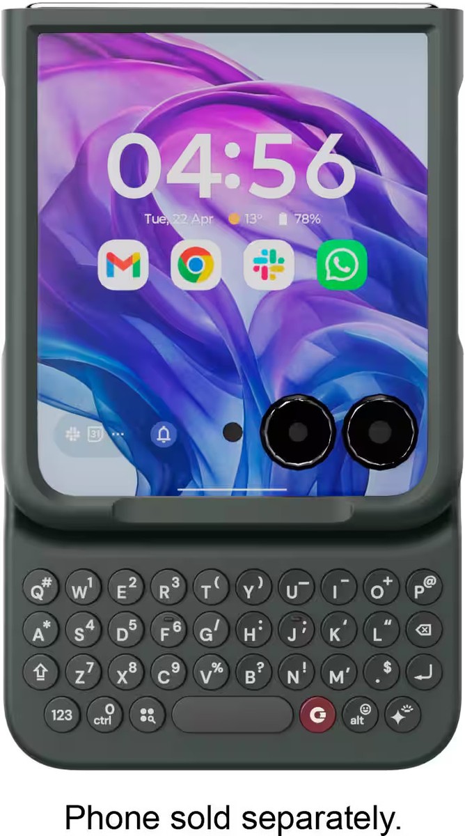 【中古品】Clicks Keyboard for Razr 2024 Clicks - Keyboard for Motorola Razr Base, Plus (2024 & 2025