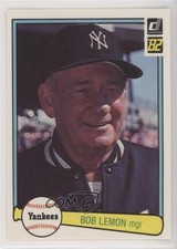 1982 Donruss Bob Lemon #635 HOF 0c4