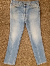 Vintage 90 Levis Silver Medal Straight Light Wash Denim Mens 36x34 USA MADE