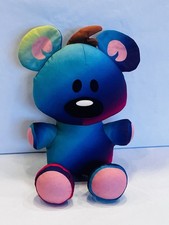 Toy Factory Garfield Pooky Plush Stuffed Animal Rainbow Tie Dye 10   LINT BIN 9
