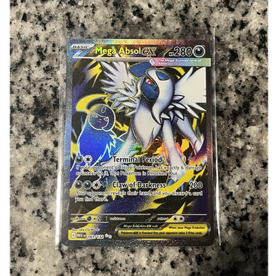 Pokémon Mega Absol EX 161/132 Me01 Ultra Rare Full Art Holo English HP280