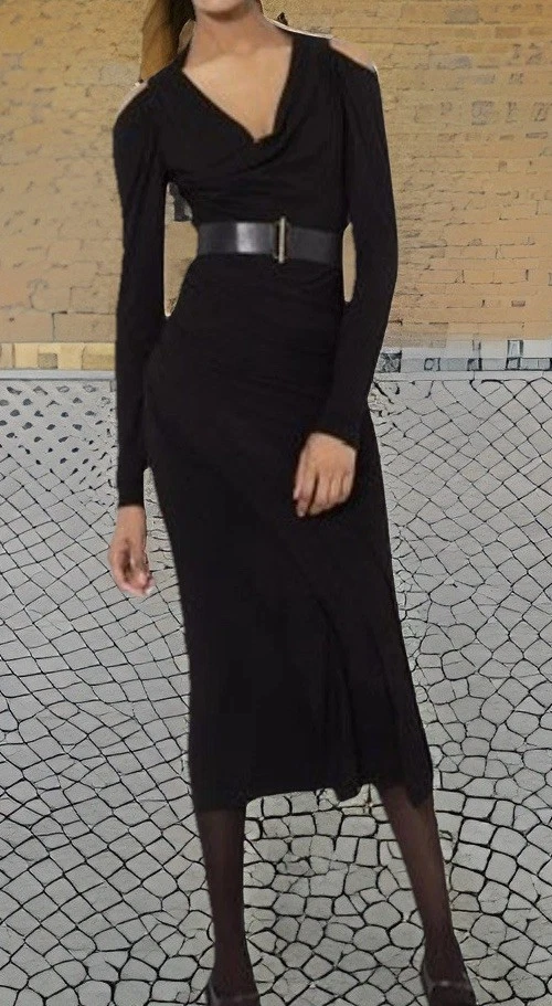 Donna Karan Jersey Long Sleeve Dresses for Women for sale | eBay