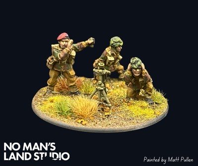 Bolt Action Painted - Mortar Team British Airborne - 28mm COMMISSION