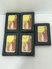 Lot Of 5 Decks Vintage Rare Coca Cola Sprite Boy Playing Card 1970’s Coke Sealed