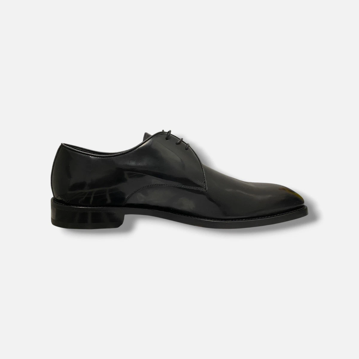 Paul Stuart Shoes Mens Size 8.5 D Black Cap Toe Oxford Brogue Made in Italy Paul Stuart Men main image 3