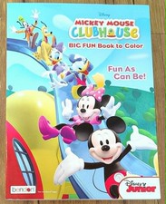 Mickey Mouse Clubhouse Coloring Book - Fun as Can Be - 2017