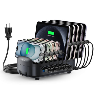 Orico 120W Charging Station For Multiple Devices 10-Ports Usb Charging Docking