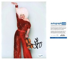 THORGY THOR SIGNED RUPAULS DRAG RACE ALL STARS 8x10 PHOTO - ACOA COA