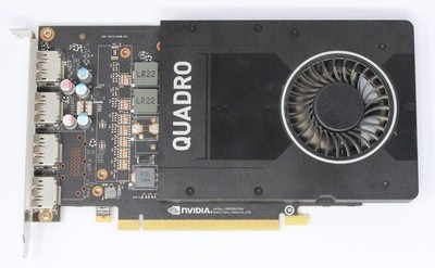 HP Nvidia Quadro P2000 CAD GPU 919988-002 5GB PCIe x16 Display Port (#34769)