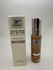 It Cosmetics Your Skin But Better Foundation Skincare Tan Warm 44 NIB