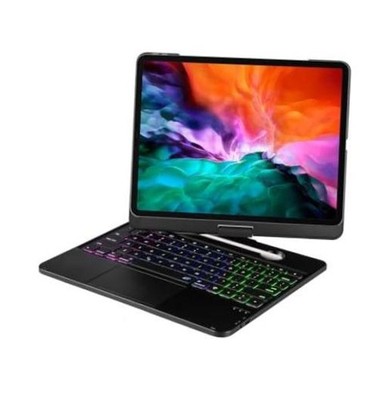 Keyboard Case for iPad Pro Generation 12.9 inch 6th/5th/4th/3rd Black
