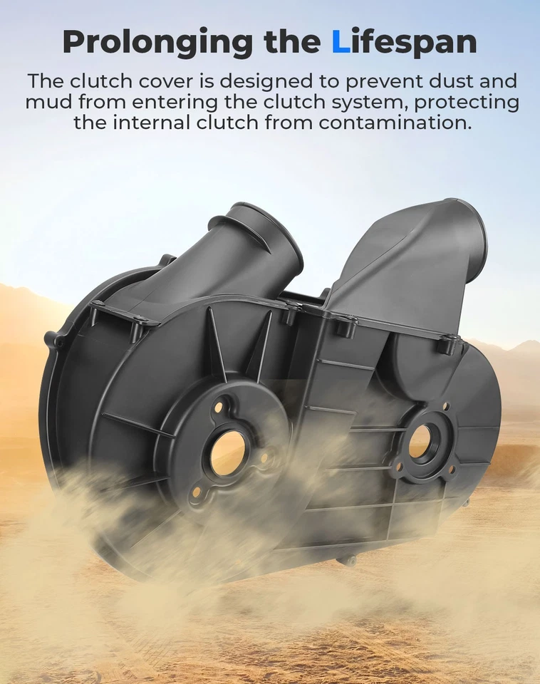 Inner Clutch Cover Belt Box 2635158 for Polaris RZR XP 1000 /Ranger Crew 900 XP - Image 4 of 4