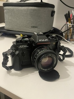 Fuji AX Multi Program DX + 50mm 1.6f X-Fujinon Objektiv + Case