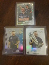 Panini Pdc Bundle 3 Cards Luke Litter /180 Luke Humphries Cracked Ice And Insert