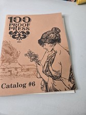 100 Proof Press Rubber Stamp Catalog 6 1998 1999 2000 Supplements Athens OH