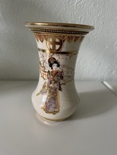 Wazon „Geisha”, styl Kyoto Satsuma, Sennosuke Kusube