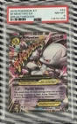 POKEMON XY M MEWTWO EX BREAKTHROUGH #64 PSA 8