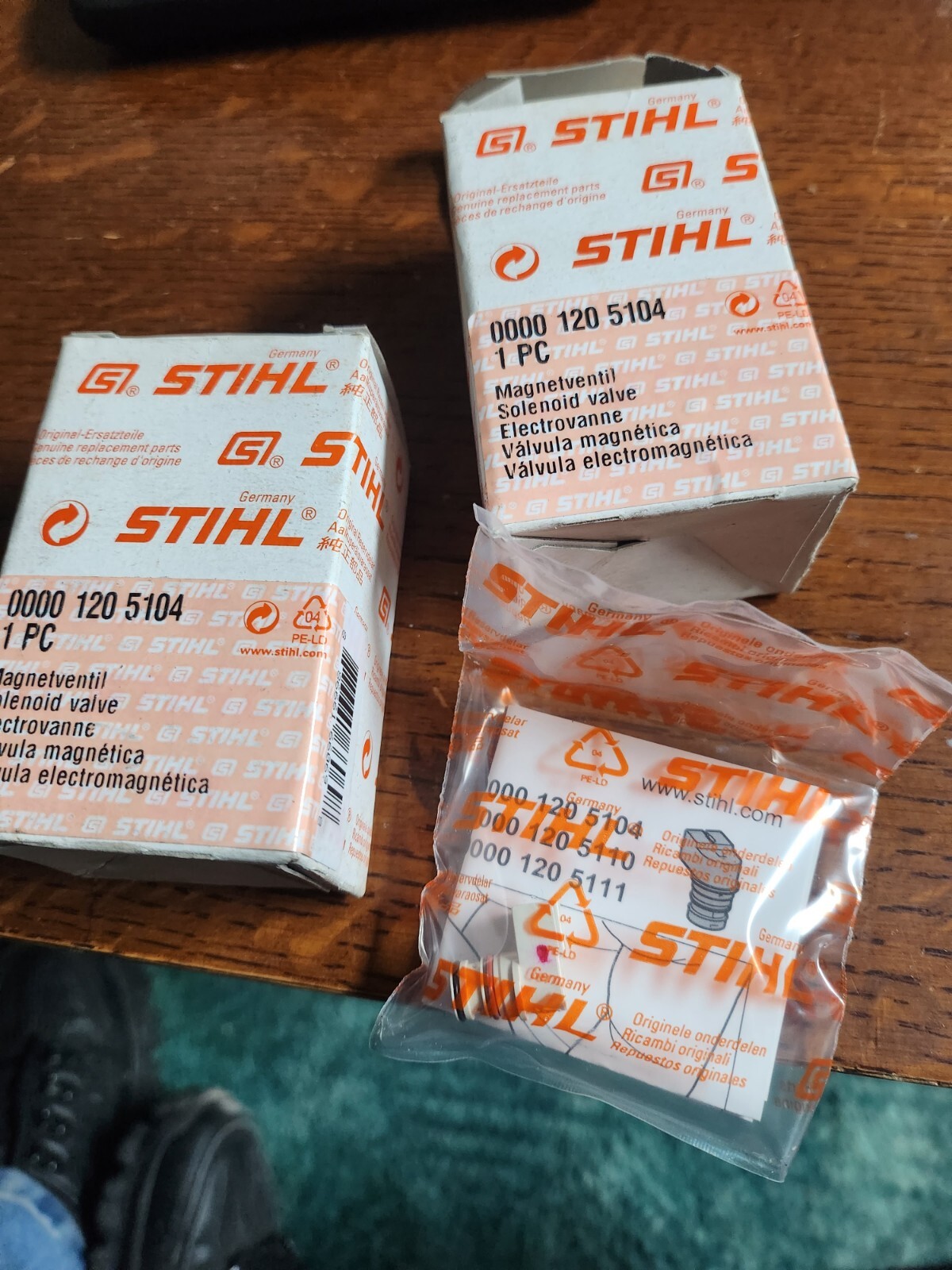 0000 120 5104 Oem Stihl Carburetor Solenoids For Mtronic Chainsaw 2