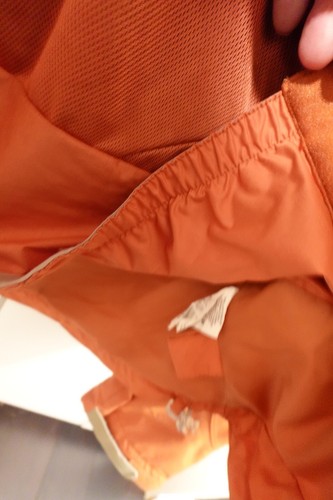 Salomon Advantaced Skin Size Small Orange Women Hooded Hiking Ski Jacket - Picture 13 of 15
