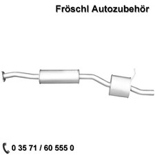 für Honda Accord 7 2,4 CL 190Ps Mitteltopf Vorschalldämpfer Auspuff Anlage a*