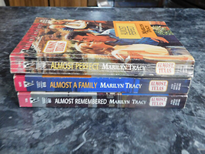 Silhouette Marilyn Tracy lot of 3 Almost Texas Series Contemporary Romance