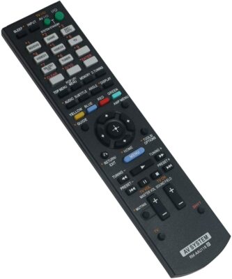 RM-AAU116 Replaced Remote for Sony AV Receiver System STR-DH740 STR-DH830  
