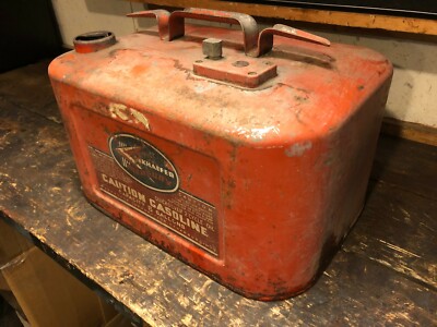 Vintage Kiekhaefer Mercury Outboard 6 Gal Fuel Gas Tank Ebay