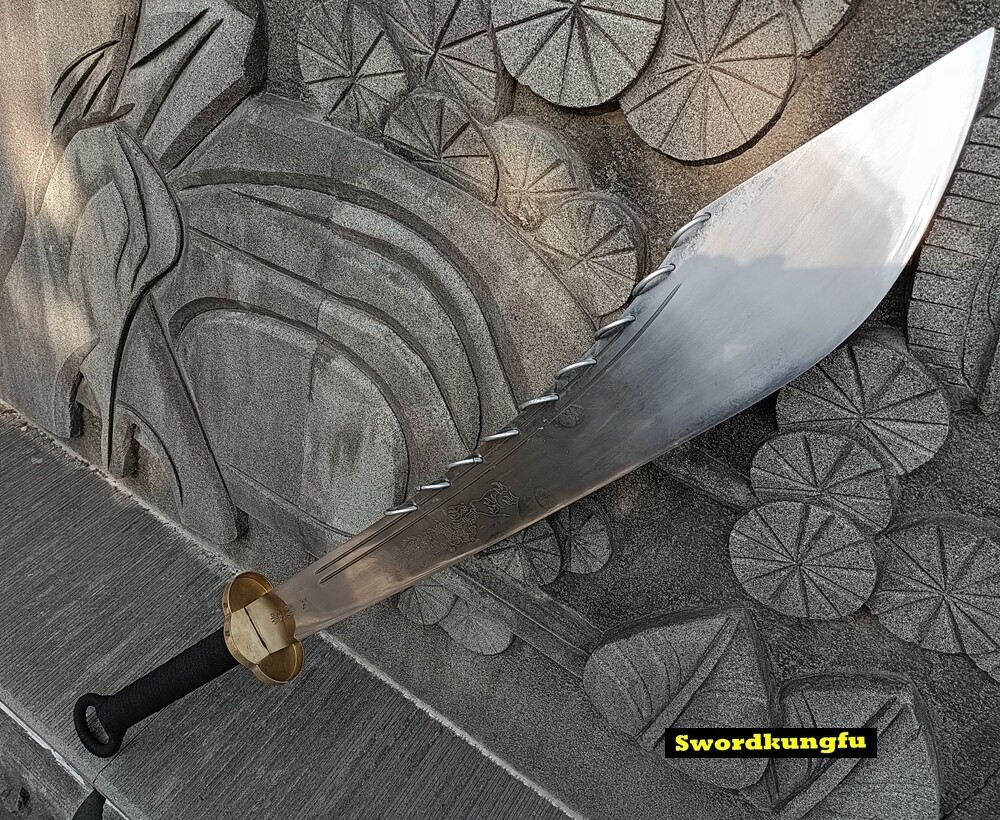 Chinese KUNGFU Da Dao Broadsword Practice Dao Sword HighCarbon