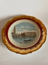 Piatto da Muro Vintage Parete Souvenir VENEZIA - PANORAMA 