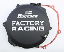 Boyesen Factory Clutch Cover Black For SUZUKI RMZ450 2008-2021