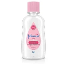 Johnson's Baby Oil, Pure Mineral Oil to Prevent Moisture Loss, Hypoallergenic...