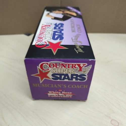 White Rose Collectibles Country Super Stars Tanya Tucker Black Velvet Tour Bus - Picture 9 of 10