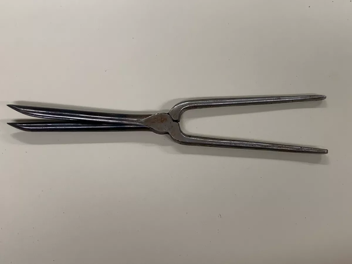 Antique curling top iron ebay
