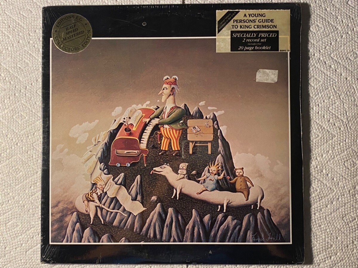King Crimson - The Young Persons' Guide To US SEALED EG 2LPs 1987