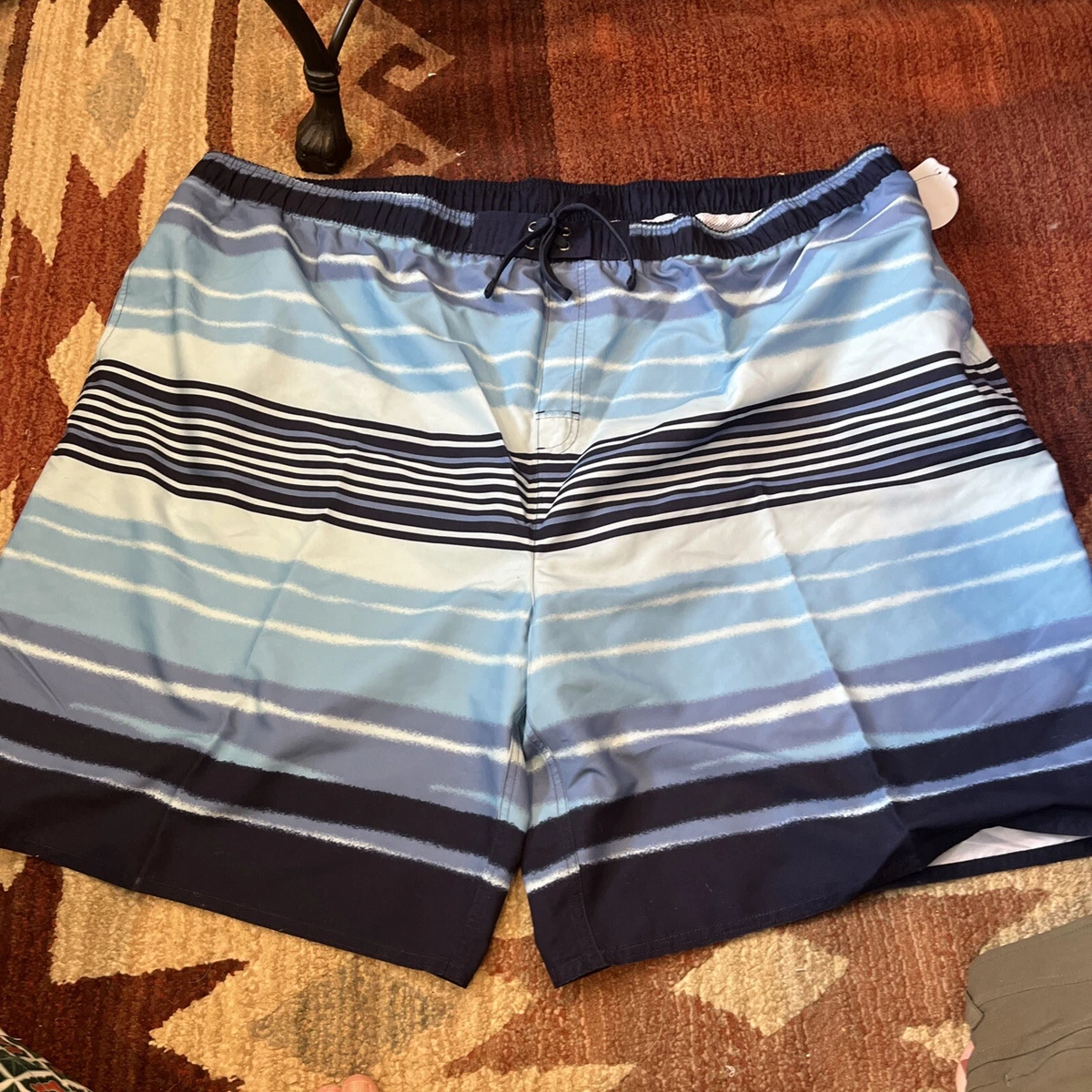 NWT DXL TRUE NATION Swim suit 5XLT blue