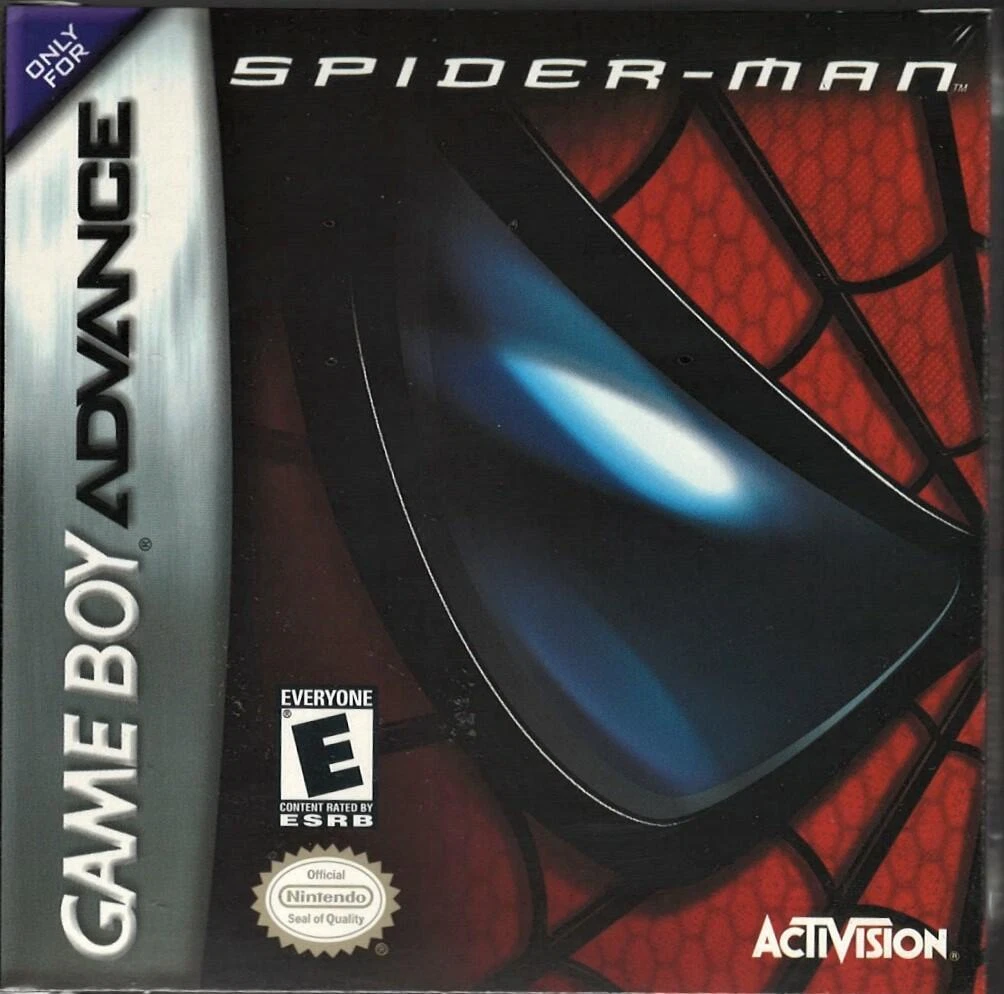Spider-Man: The Movie Nintendo Game Boy Advance Video Games for